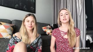 Ersties Lesbian Babes Take Turns Eating Pussy Before Masturbating