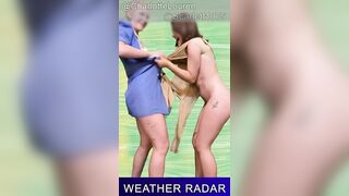 Clothes Ripped - WEATHER LADY GETS HER CLOTHES RIPPED OFF - ENF - Lesbian Porn Videos