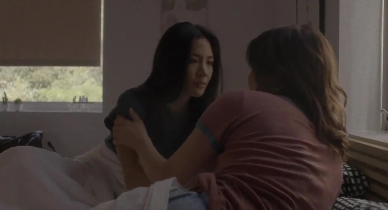 Constance Wu and Angela Trimbur - The Feels 04 - Lesbian Porn Videos