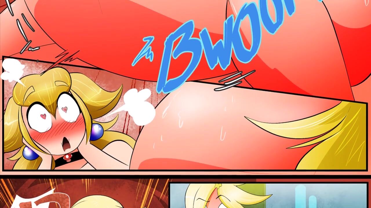 Hentai Porn Princess Peach Inflation - Peach party - Boobs and belly growth mushroom - Lesbian hentai comic -  Lesbian Porn Videos