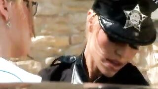Horny Blonde Lesbian Cop - Horny Blonde Female Officer - Lesbian Porn Videos