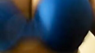 Black Teens Boobs In A Bra - Big Black Teen Boobs In Blue Bra - Lesbian Porn Videos